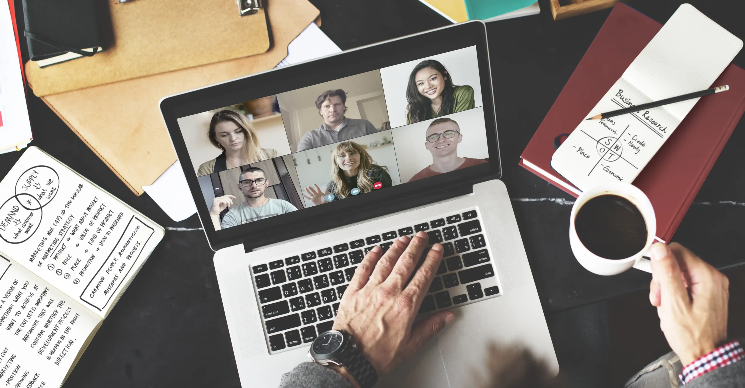Strategisamtale via videokonferanse
